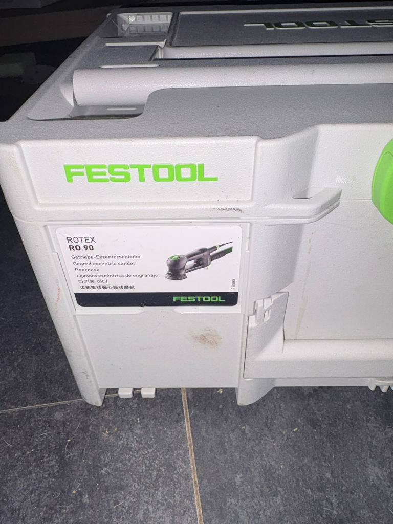 FESTOOL ROTEX RO 90 – VANDAAG OPHALEN = DEAL, Doe-het-zelf en Verbouw, Gereedschap | Schuurmachines, Ophalen of Verzenden, Zo goed als nieuw