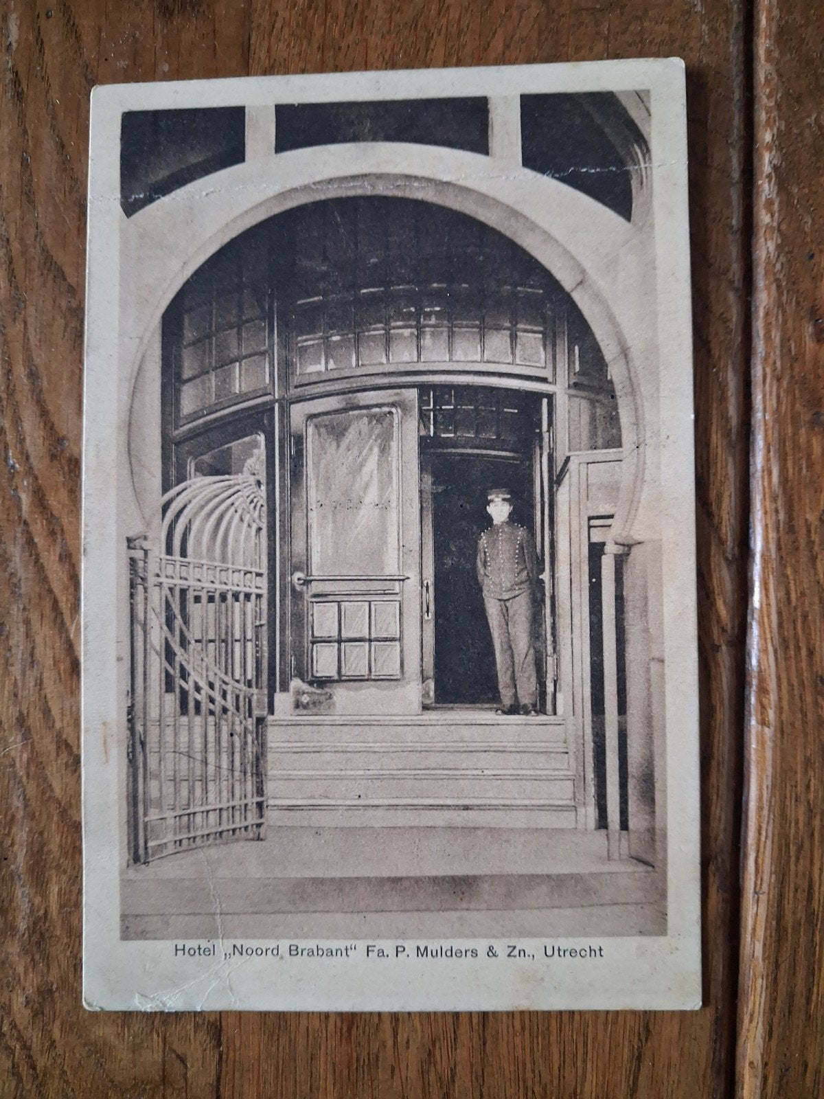 Oude ansichtkaarten Hotel Noord Brabant Utrecht, Ophalen of Verzenden, Voor 1920, Ongelopen, Utrecht