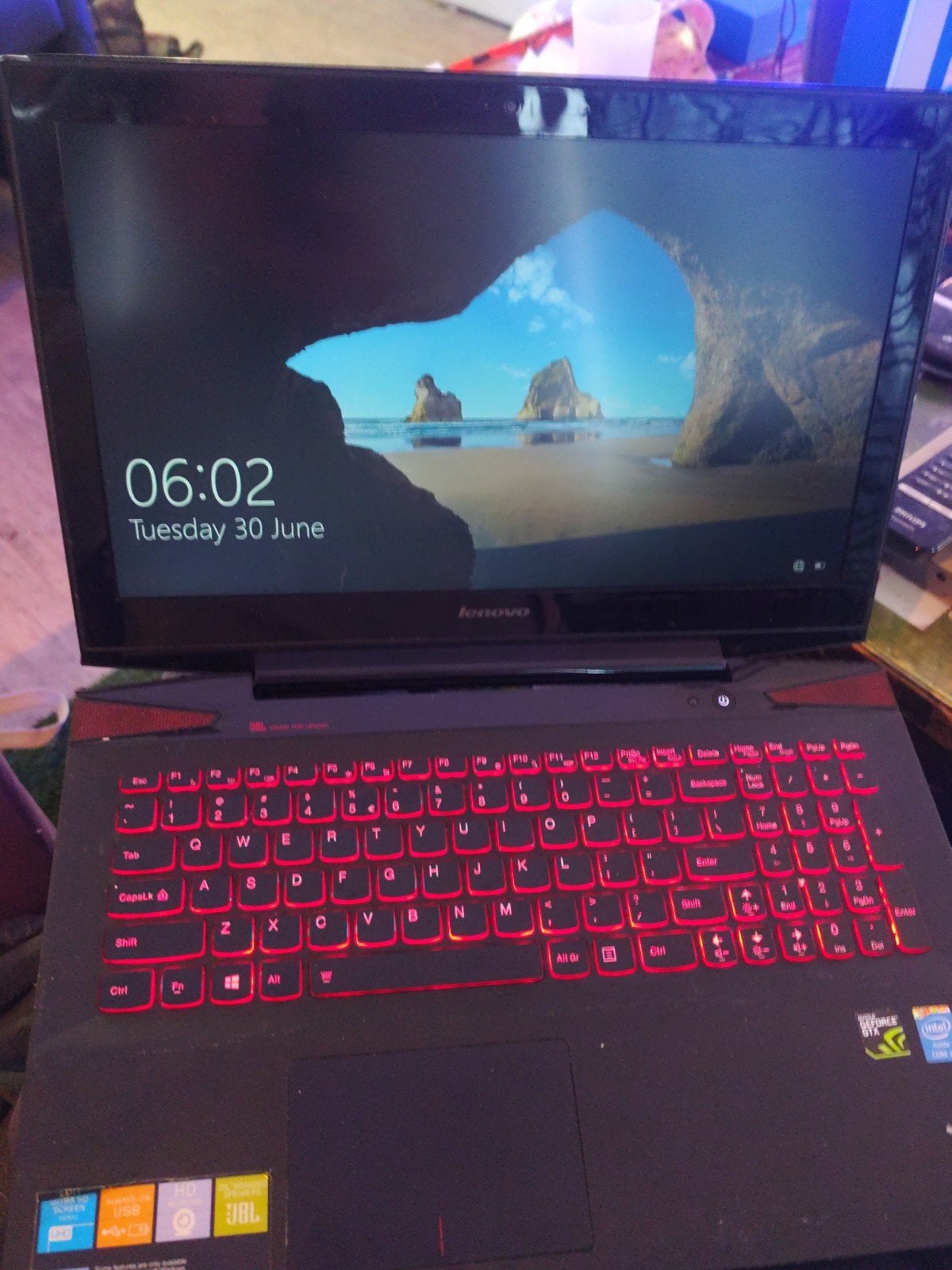 Lenovo Y50-70 Gaming Laptop - i7-4710HQ, 8GB RAM, GTX 860M, Ophalen, 15 inch, Gaming, 2 tot 3 Ghz