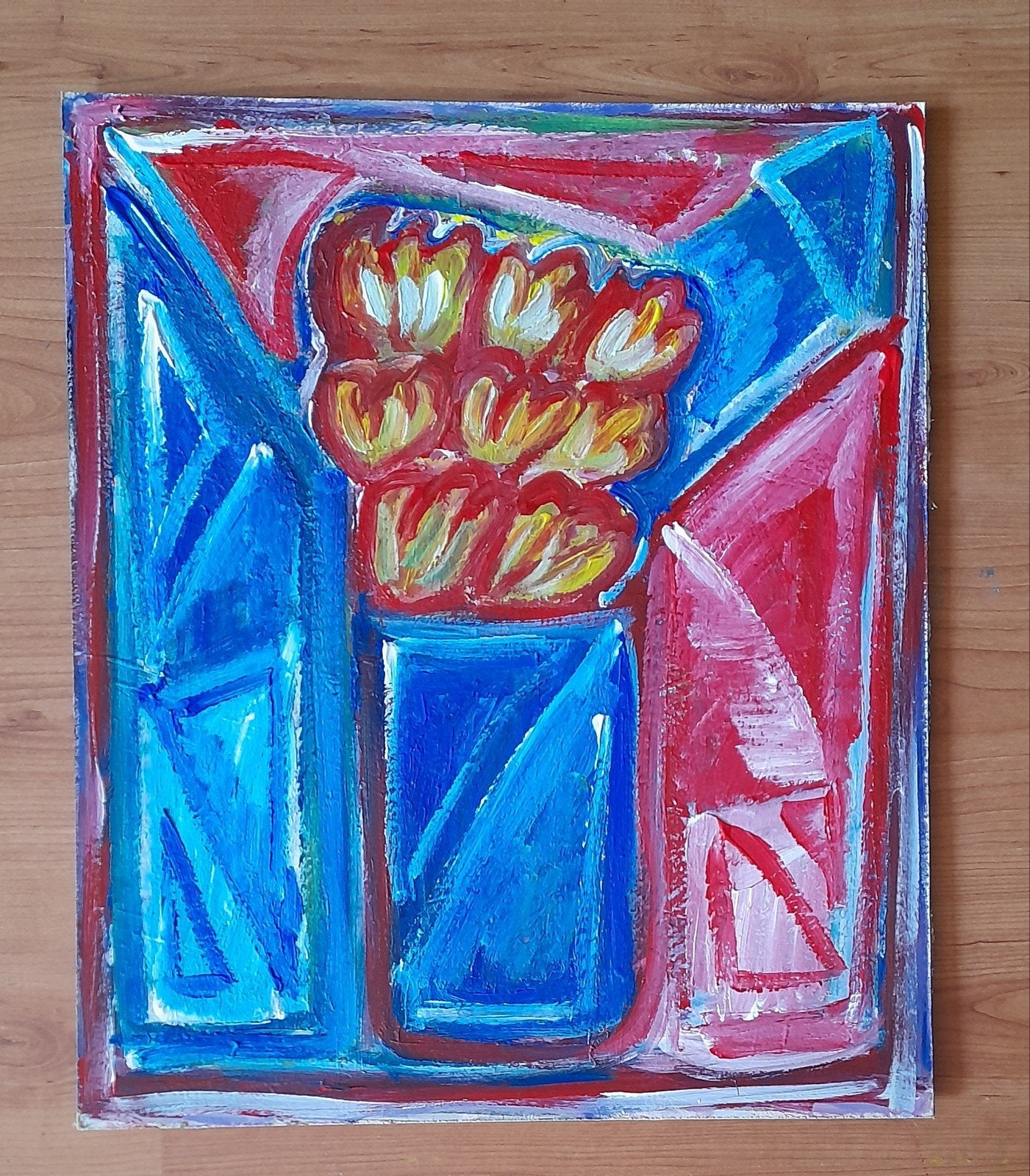 Figuratief schilderij expressionisme, Ophalen of Verzenden