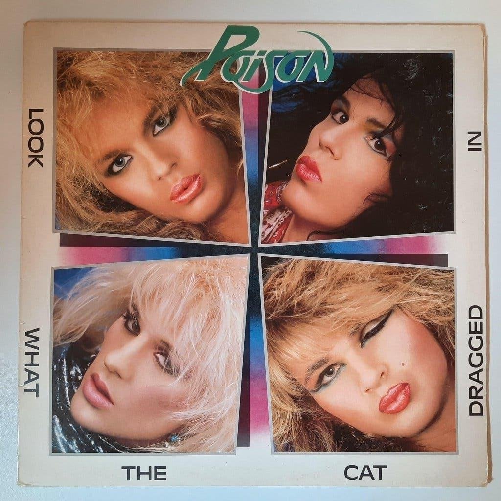LP "Look What the Cat Dragged In" - Poison, Inclusief binnenhoes, Ophalen of Verzenden, Gebruikt, 12 inch