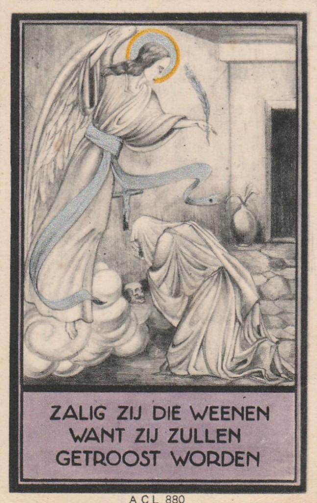 bidprentje ypma-alkmaar 1940, Verzamelen, Bidprentjes en Rouwkaarten, Ophalen of Verzenden, Bidprentje