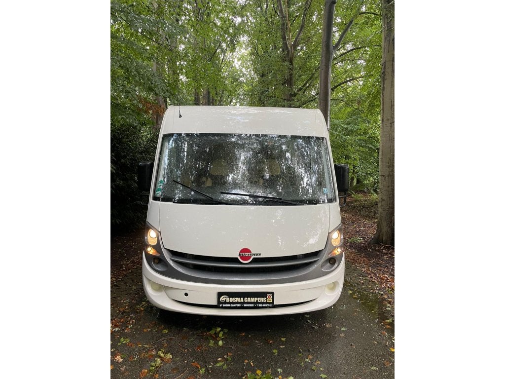 Bürstner Viseo I 690 G Integraal 71000 km Airco 2009, Ringverwarming, Fiat, 6 tot 7 meter, Bedrijf