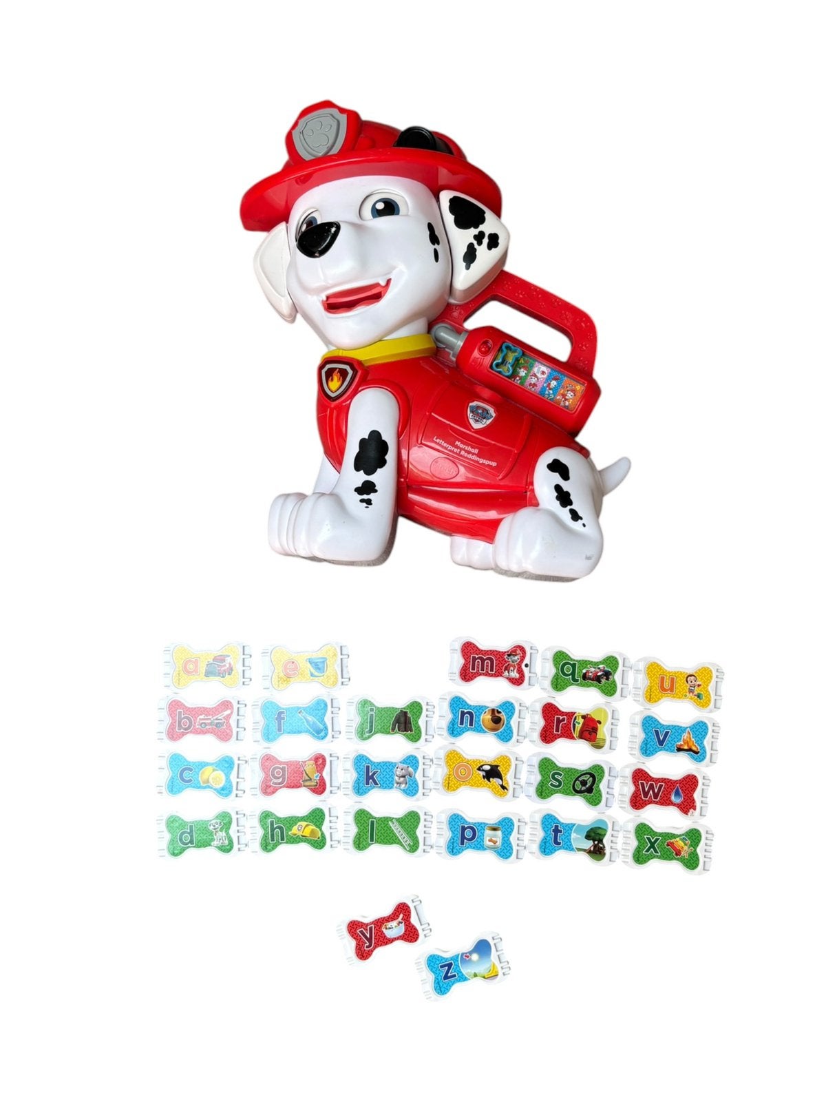 VTech Paw Patrol Marshall Letterpret Reddingspup, Ophalen of Verzenden, Gebruikt, Taal en Lezen, Met licht
