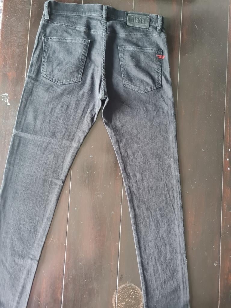 NIEUWE DIESEL D-STRUKT SLIM STRETCH TAPERED JEANS SIZE 32/34, Diesel, Zwart, Nieuw, W32 (confectie 46) of kleiner