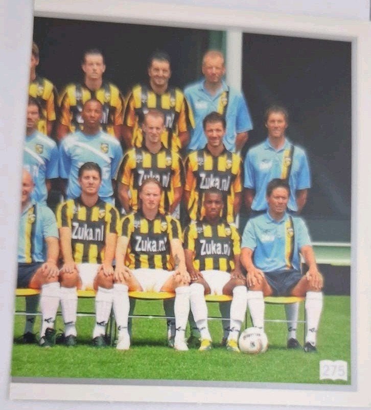 sticker Vitesse (half elftal), Ophalen of Verzenden, Nieuw, Sport