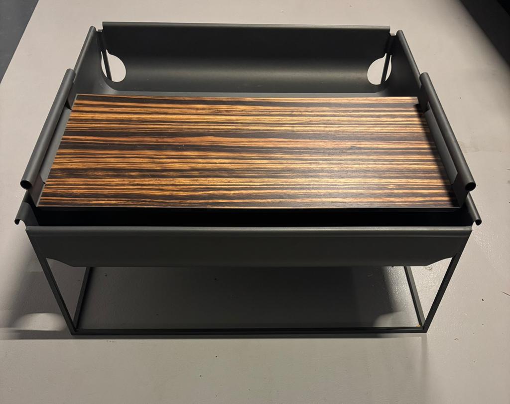 Linteloo salontafel, Ophalen, Gebruikt, 50 tot 100 cm, Vierkant