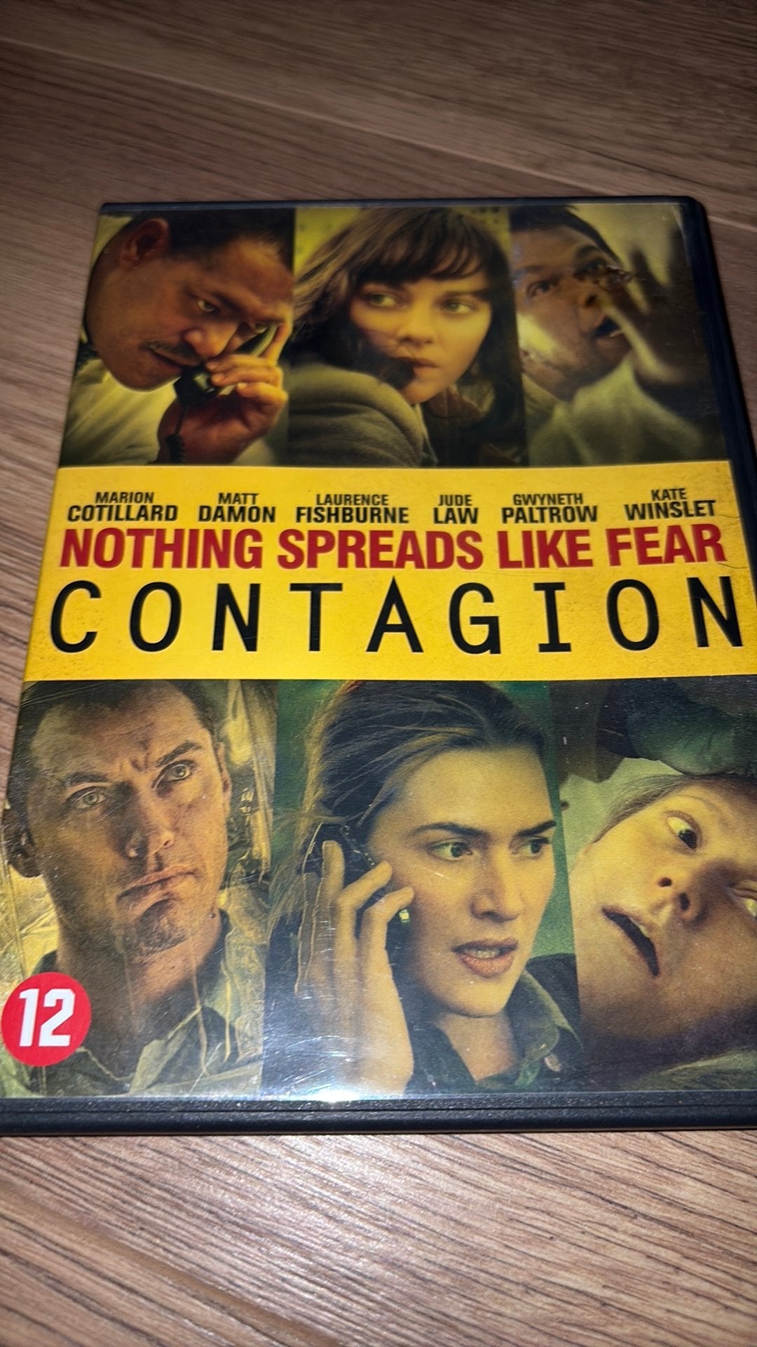 Contagion. Jude Law, Kate Winslet en Matt Damon., Cd's en Dvd's, Vanaf 16 jaar, Ophalen of Verzenden, Zo goed als nieuw, Actiethriller