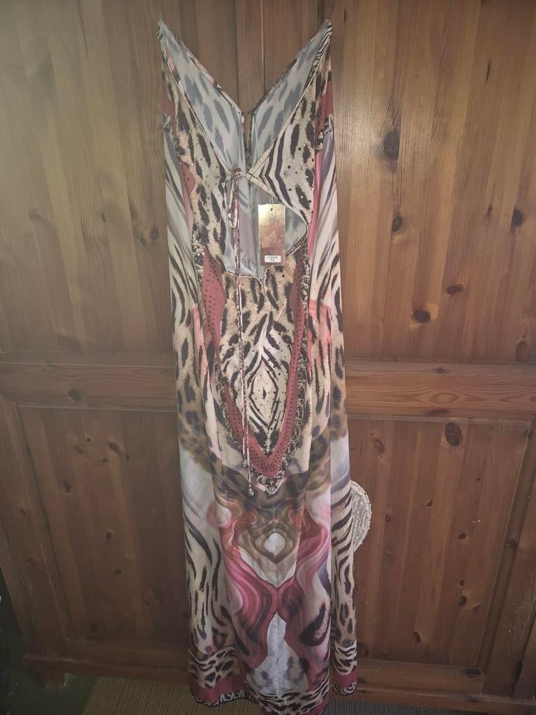 Jurk met dierenprint, maat M, Kleding | Dames, Jurken, Ophalen of Verzenden
