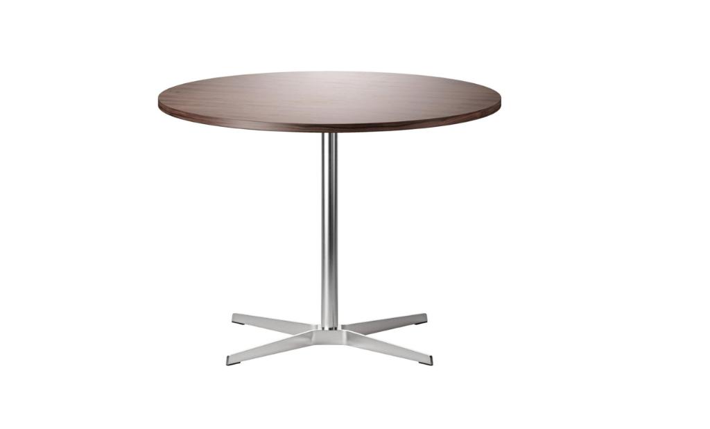 Thonet 1818 tafel rond Ø100 walnoot | Van €1300, nu, Nieuw, Thonet, Rechthoekig, Thonet