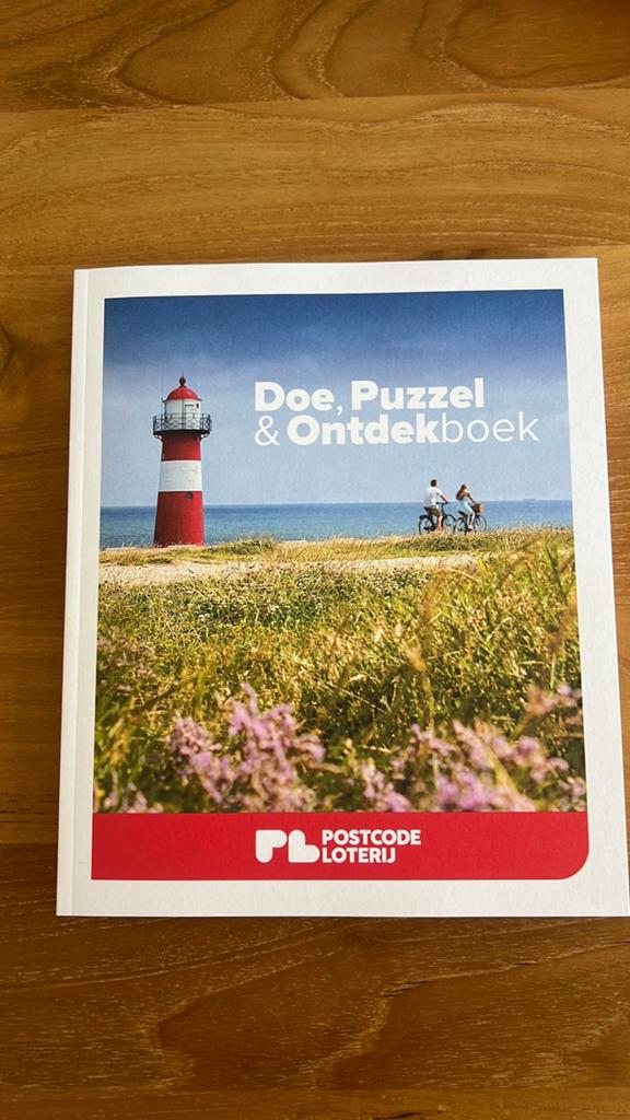 Puzzelboek Postcode loterij Nieuw, Ophalen of Verzenden, Nieuw, Puzzelboek