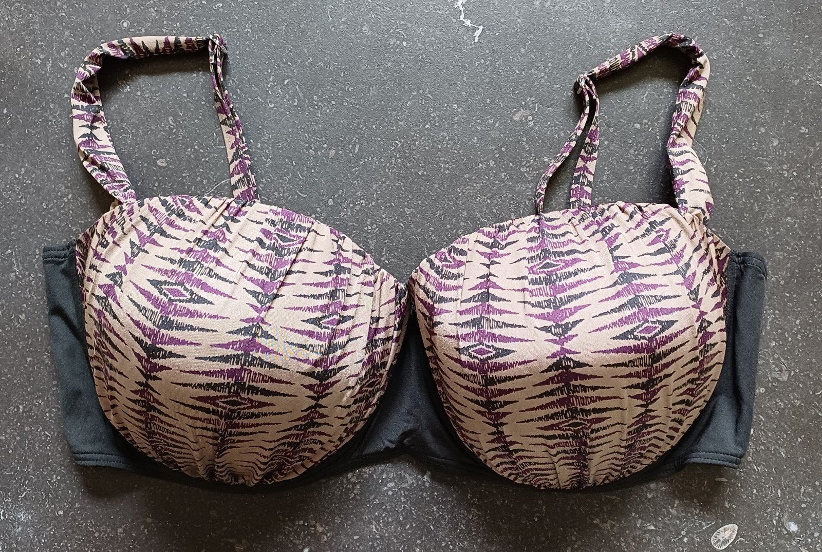 Beugelbikini - maat 48F, Kleding | Dames, Bruin, Ophalen of Verzenden, Zo goed als nieuw, Bikini