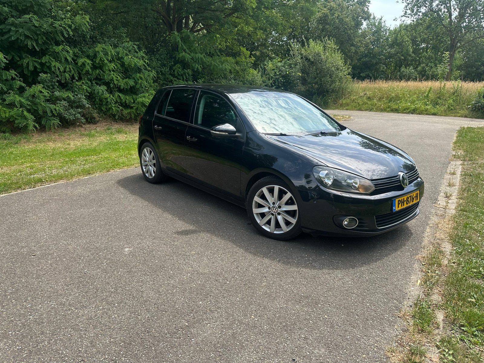 Volkswagen Golf 1.4 TSI 118KW 2009 Zwart, Auto's, Volkswagen, Voorwielaandrijving, Stof, Zwart, 4 cilinders