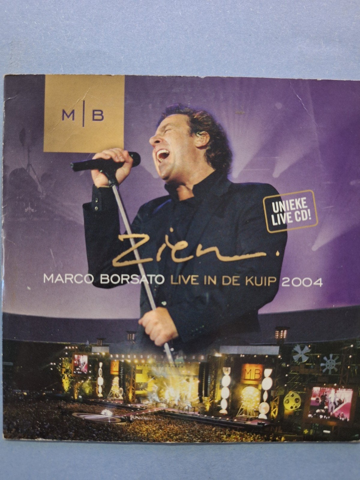 Marco Borsato - Zien: Live in De Kuip 2004 CD, Ophalen of Verzenden, Gebruikt, Pop, Live-album