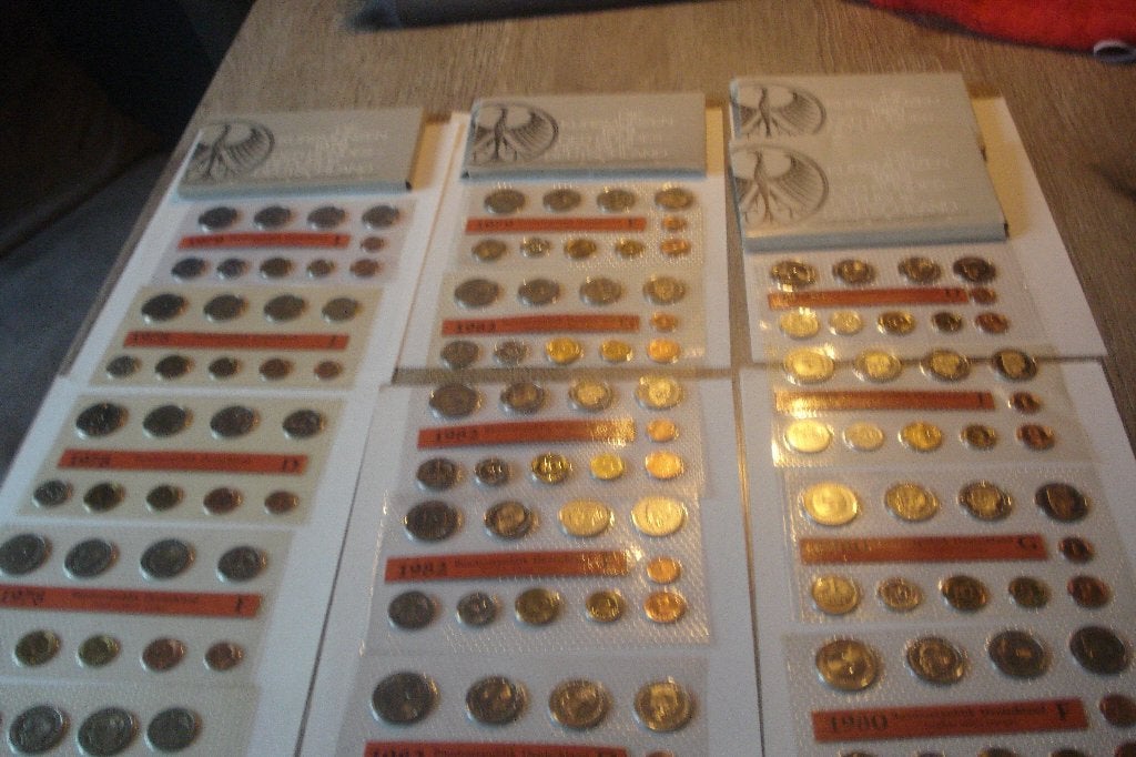 14 MUNTSETS DUITSLAND V.A. 1978, Ophalen of Verzenden, Duitsland, Setje, Zilver
