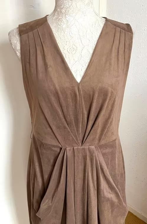 Styles by Steps suèdelook jurk maat 40, Kleding | Dames, Jurken, Maat 38/40 (M), Bruin, Ophalen of Verzenden, Zo goed als nieuw