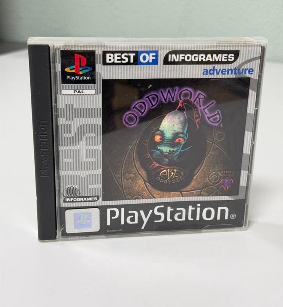 Sony Playstation 1 PS1 Oddworld Abe’s Oddysee PAL - Compleet, Spelcomputers en Games, Games | Sony PlayStation 1, Avontuur en Actie