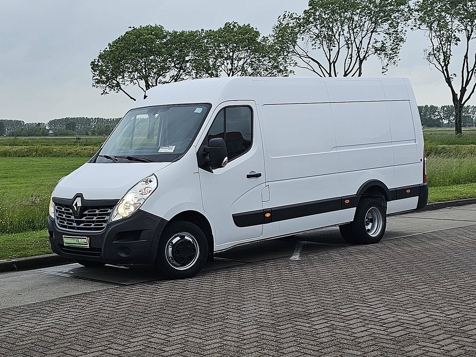RENAULT MASTER T35 dubbel lucht euro6, Overige carrosserieën, Renault, Wit, Handgeschakeld