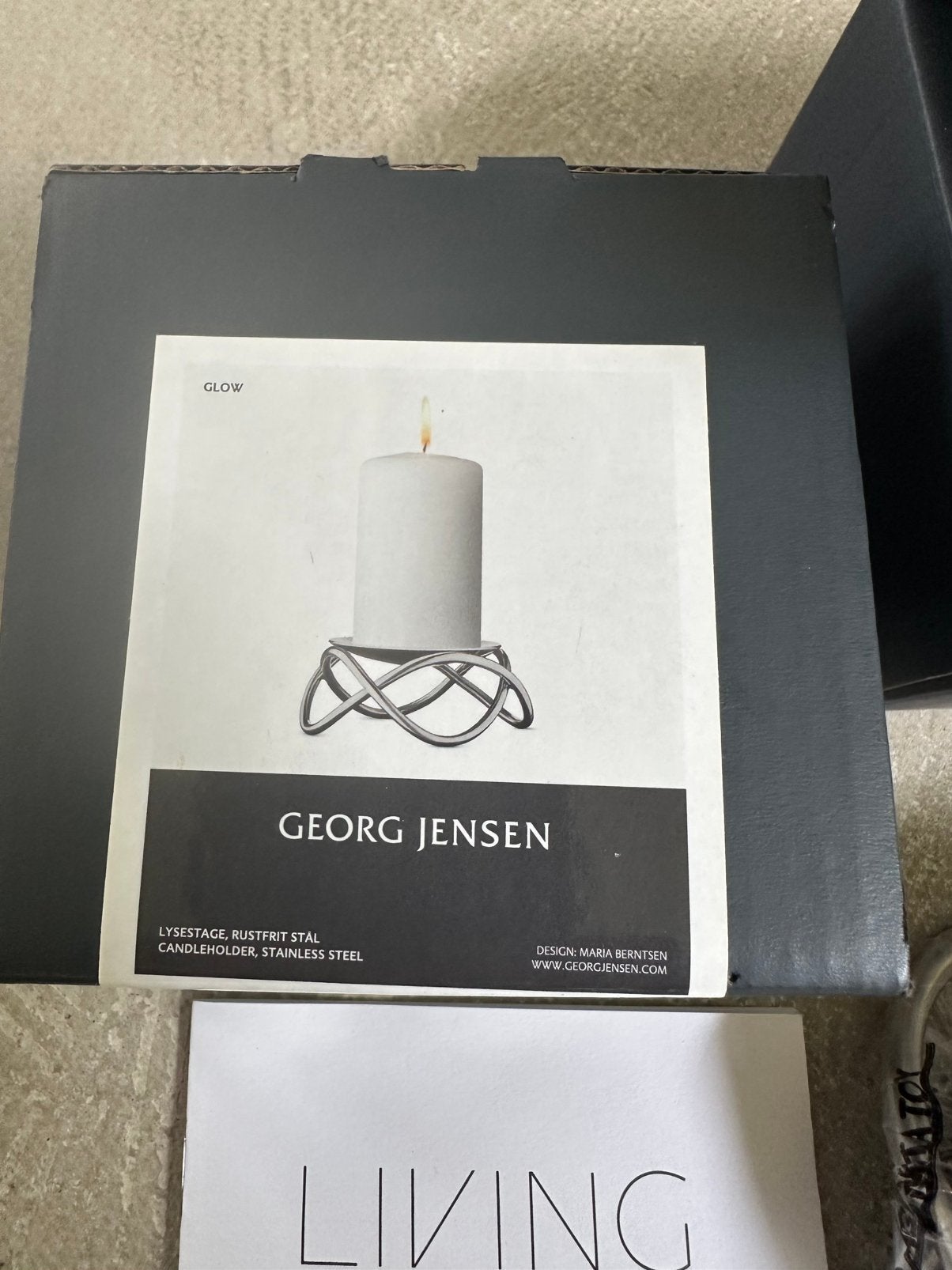 Georg Jensen Candlehoulders / kaarsenstandaards, Ophalen of Verzenden, Nieuw, Zilver, Metaal