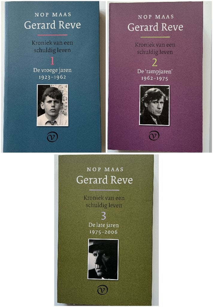 Gerard Reve Kroniek van een schuldig leven - Nop Maas, Ophalen of Verzenden, Zo goed als nieuw, Nop Maas, Nederland