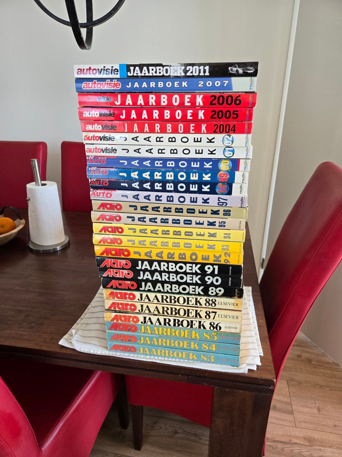 !!! 25x AUTOVISIE JAARBOEKEN!!!, Ophalen, Gelezen, Algemeen