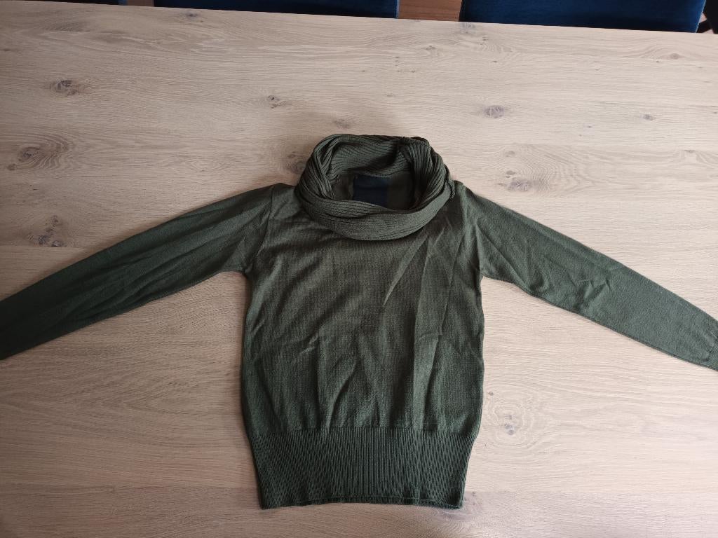 Zumo trui met col legergroen groen groene maat S coltrui, Zumo, Ophalen of Verzenden, Zo goed als nieuw, Groen