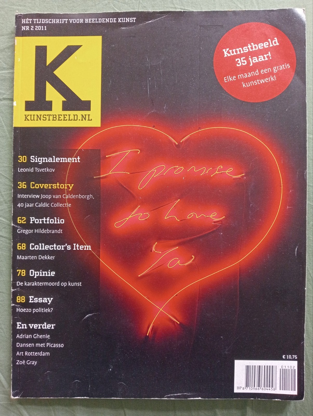 Kunstbeeld Magazine Nr 2 2011 -Hét Tijdschrift voor Beeldend, Ophalen of Verzenden, Gelezen, Overige onderwerpen