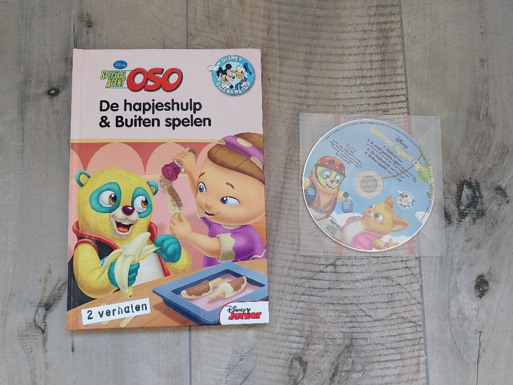 Walt Disney Boekenclub: Speciaal Agent Oso incl Luister-CD, Ophalen of Verzenden, Zo goed als nieuw, Sprookjes, Disney