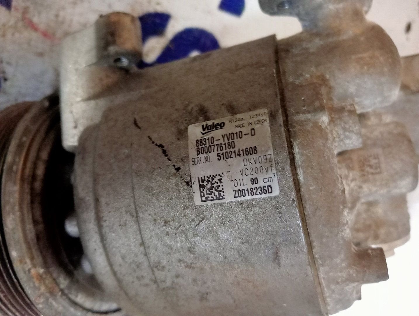 Aircopomp compressor Toyota aygo Z0018236D vanaf 2014, Gebruikt, -, -, Ophalen of Verzenden