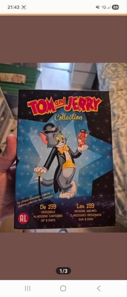 Tom en Jerry compleet, Alle leeftijden, Ophalen of Verzenden, Gebruikt, Amerikaans