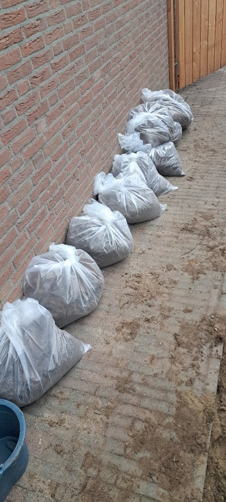 Gratis zand in zakken, Tuin en Terras, Zand, Ophalen, Gebruikt, Ophoogzand