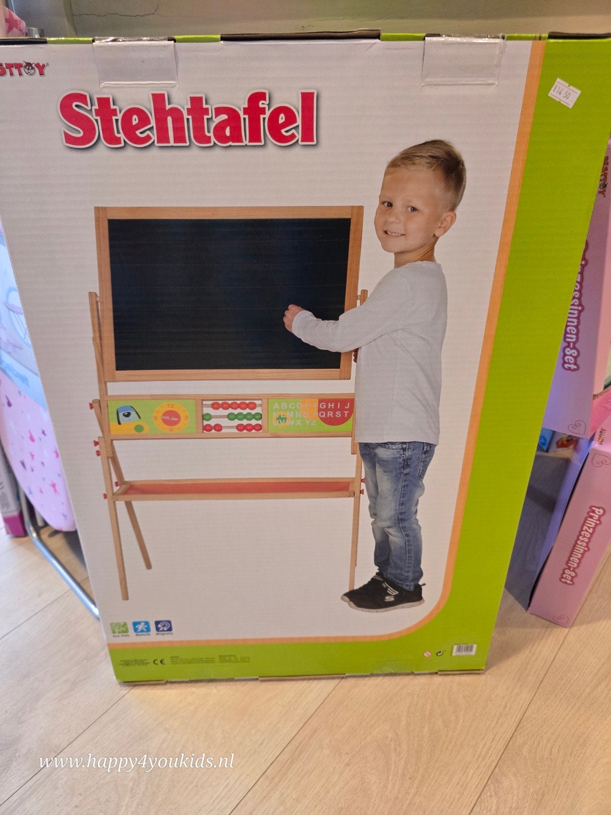 Stehtafel Tekenbord met Abacus en Alfabet, Ophalen of Verzenden, Nieuw, Knutselen