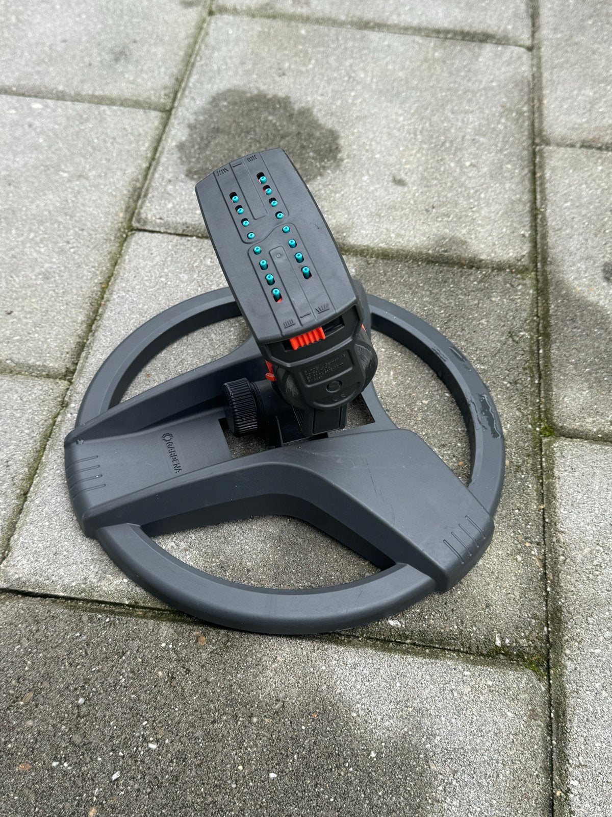 Gardena AquaZoom Compact Zwenksproeier, Tuin en Terras, Ophalen of Verzenden, Gebruikt, Zwenksproeier