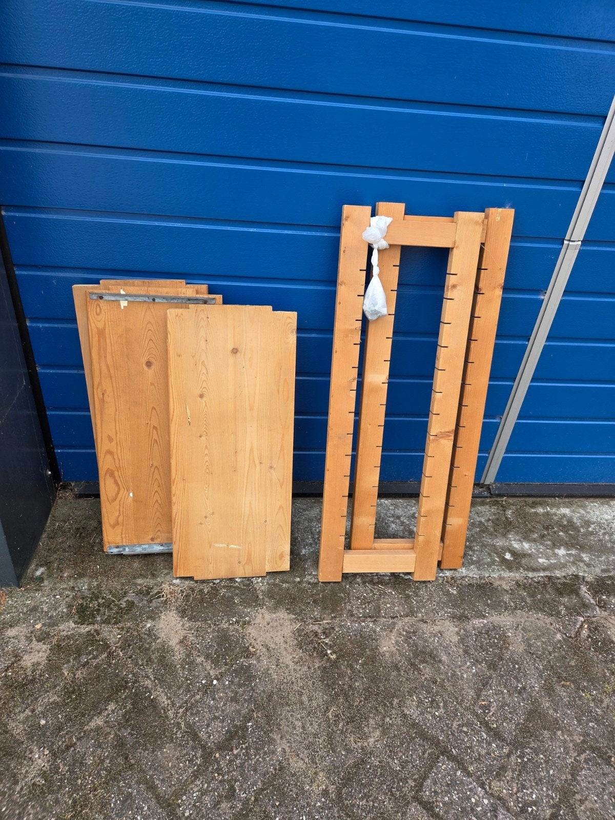 Kleine lundia stelling, Ophalen, Gebruikt