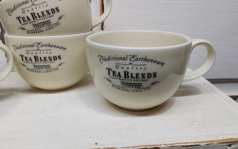 Pickwick thee kop, 4 beschikbaar, Pickwick, ., Ophalen of Verzenden, Zo goed als nieuw