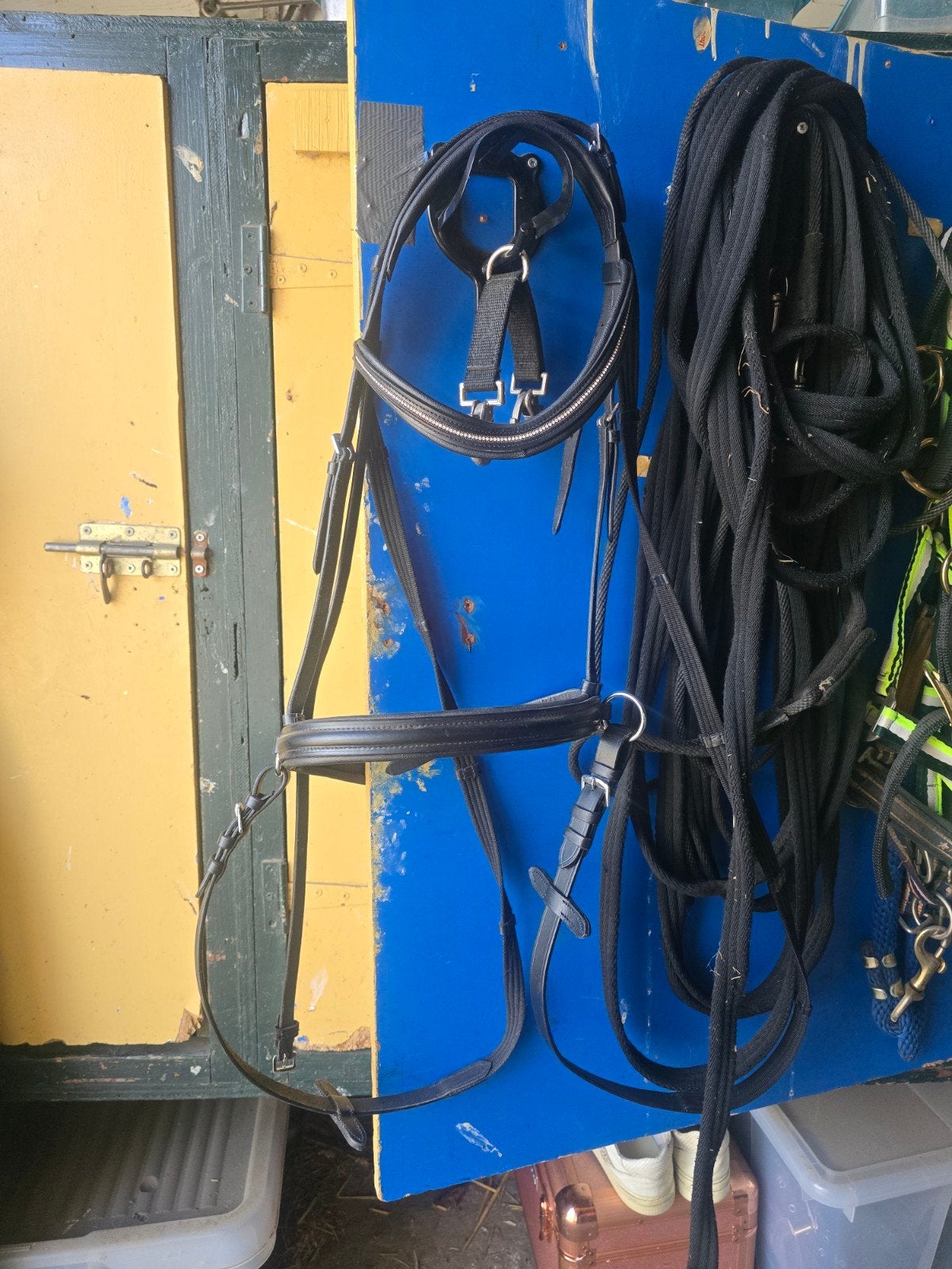 Bitloze sidepull zwart maat cob, Ophalen, Zo goed als nieuw, Recreatie