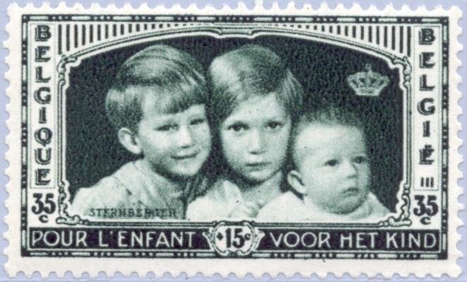 Y&T404/406 - Koningskinderen- Weldadigheid -ongebruikt X, Spoor van plakker, Koninklijk huis, Orginele gom, Ophalen of Verzenden