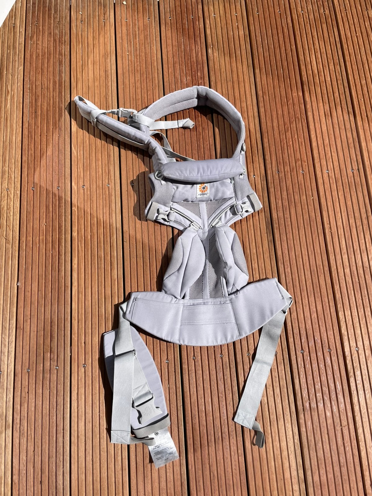 Ergobaby omni 360 met newborn verkleiner easy snug, Ophalen, Zo goed als nieuw