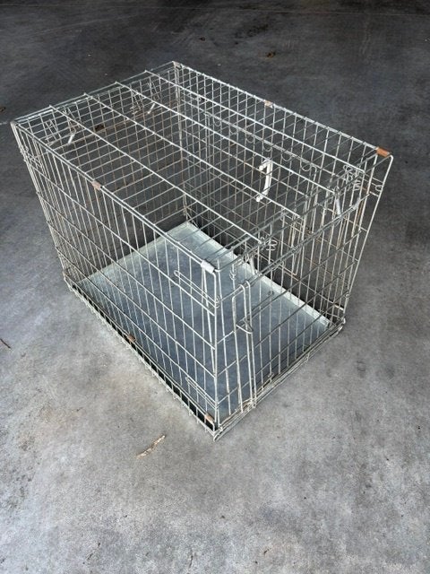 honden bench, Dieren en Toebehoren, Ophalen, Gebruikt