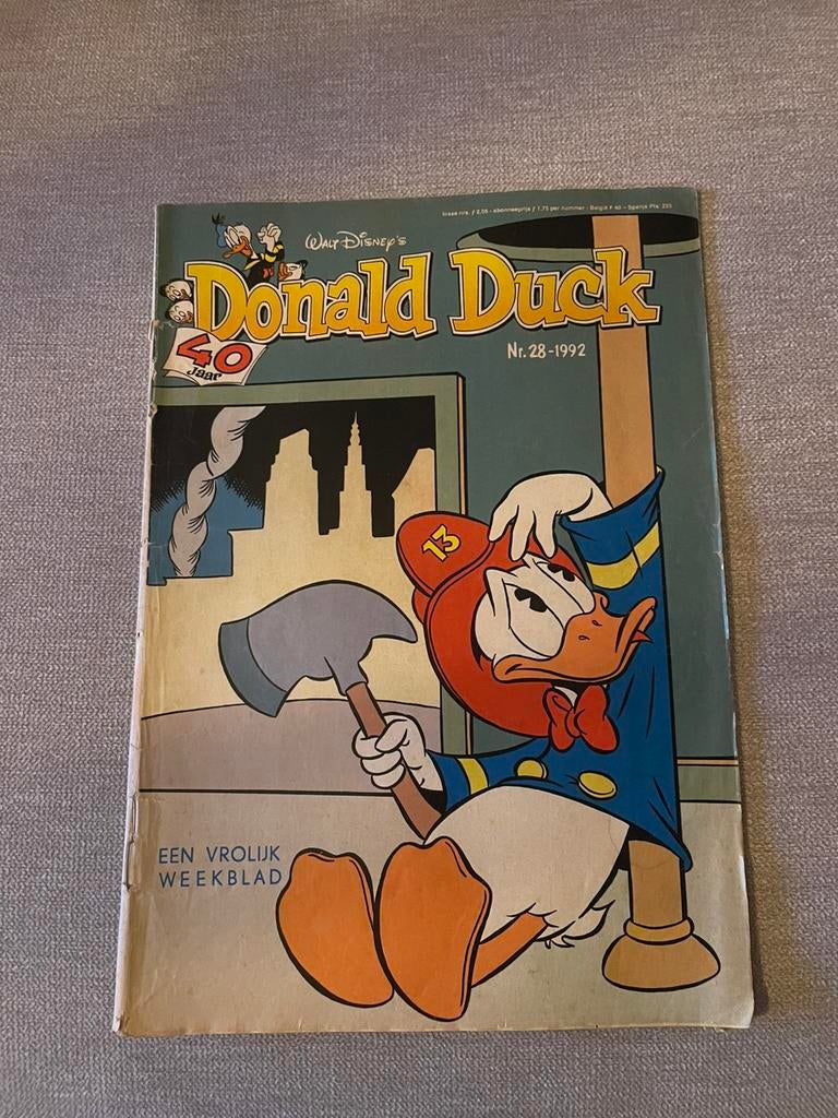 Donal duck 1992, nr 28, Eén stripboek, Ophalen of Verzenden, Zo goed als nieuw