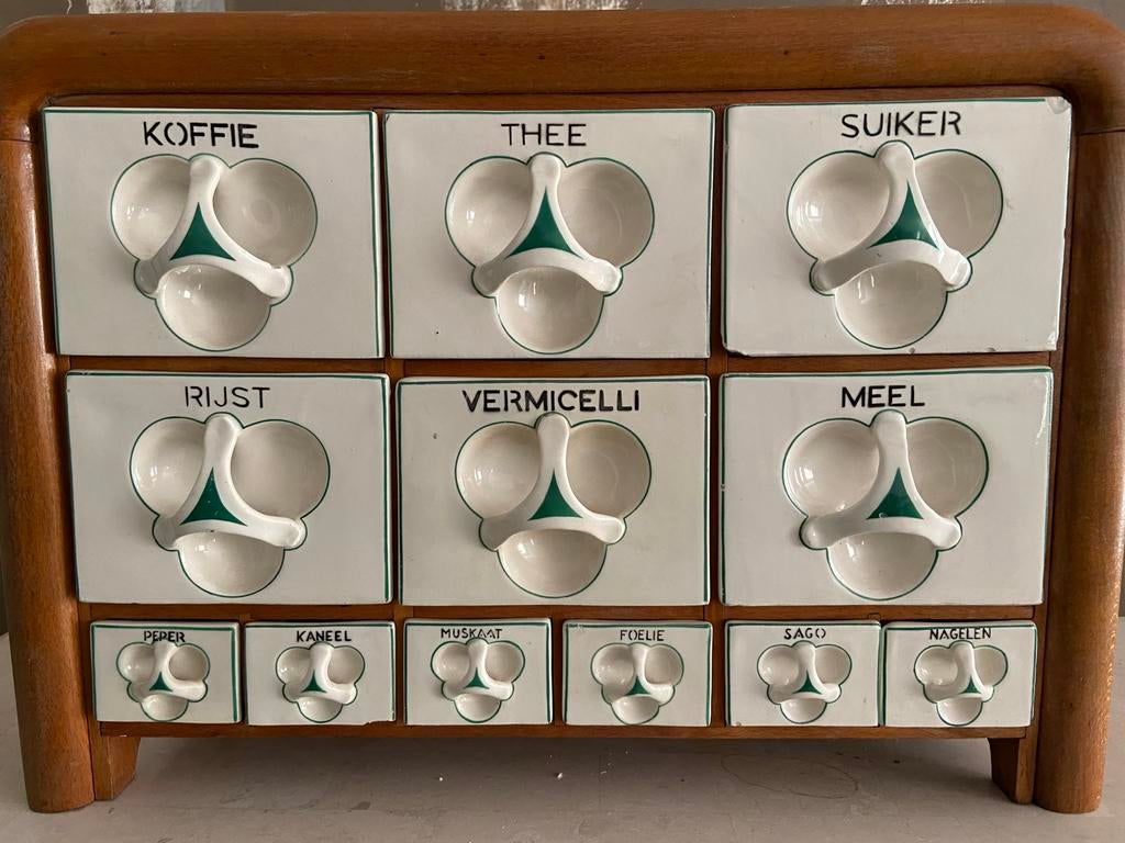 Vintage kruidenrek, Antiek en Kunst, Antiek | Keukenbenodigdheden, Ophalen