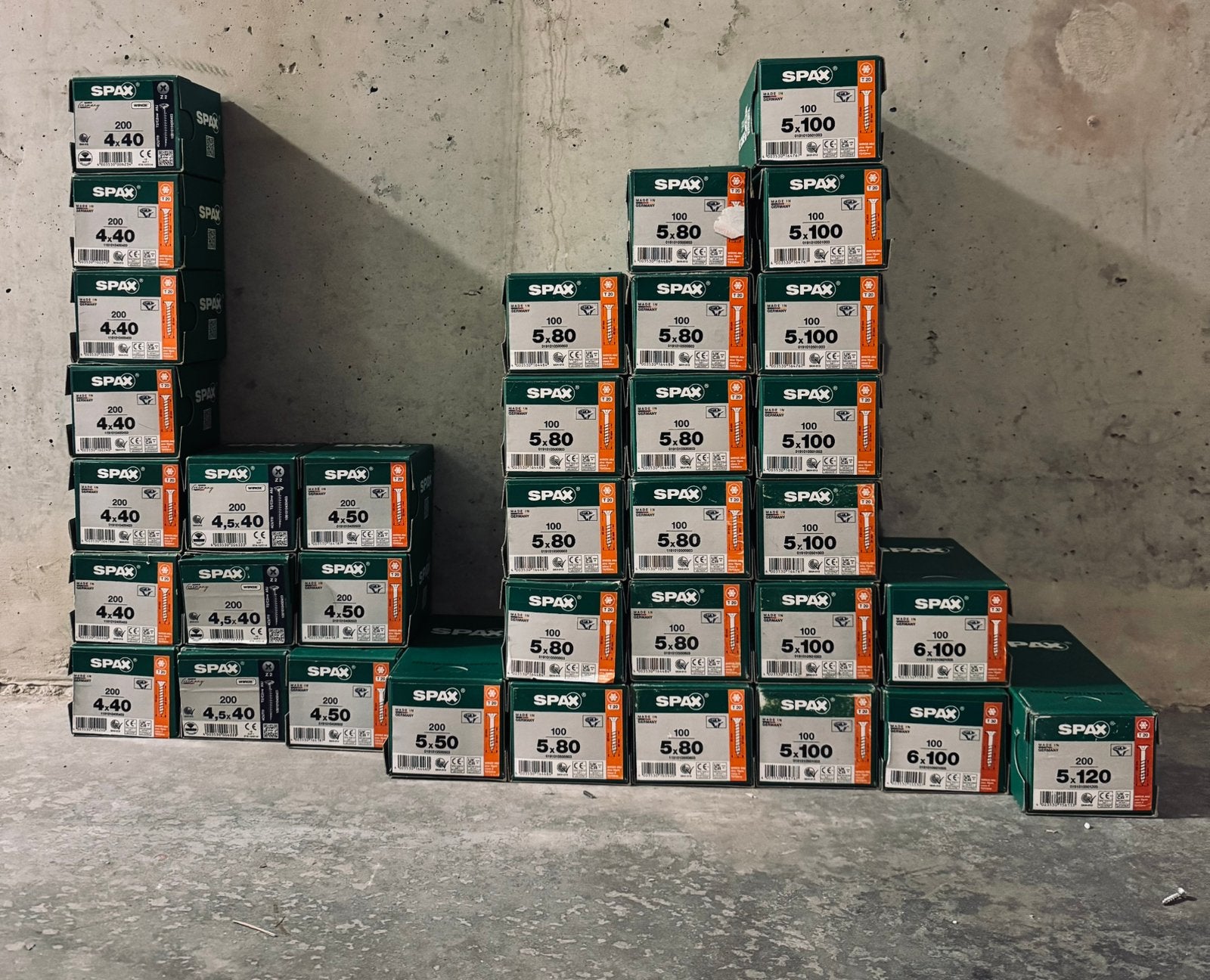 Diverse nieuwe SPAX schroeven., Verzenden, Nieuw, Minder dan 50 mm, Schroeven