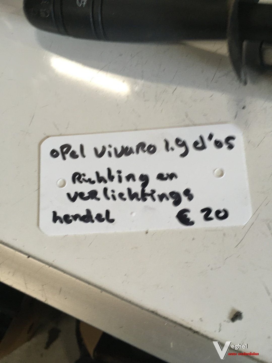 Opel Vivaro Renault Trafic 1.9 D 2005 Richting verlichtingsc, Gebruikt, -, -, Ophalen of Verzenden