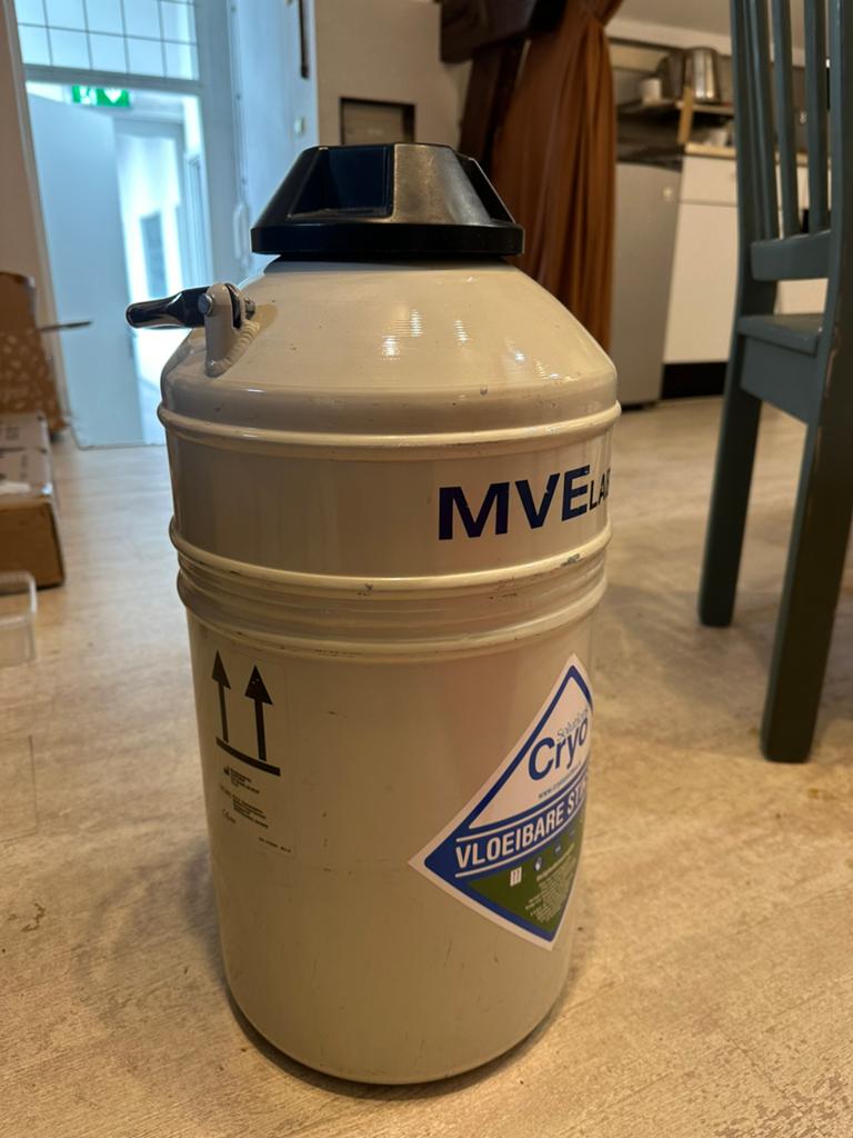 MVE LAB 10 Cryo Dewar Vloeibare Stikstof Opslagvat, Ophalen of Verzenden