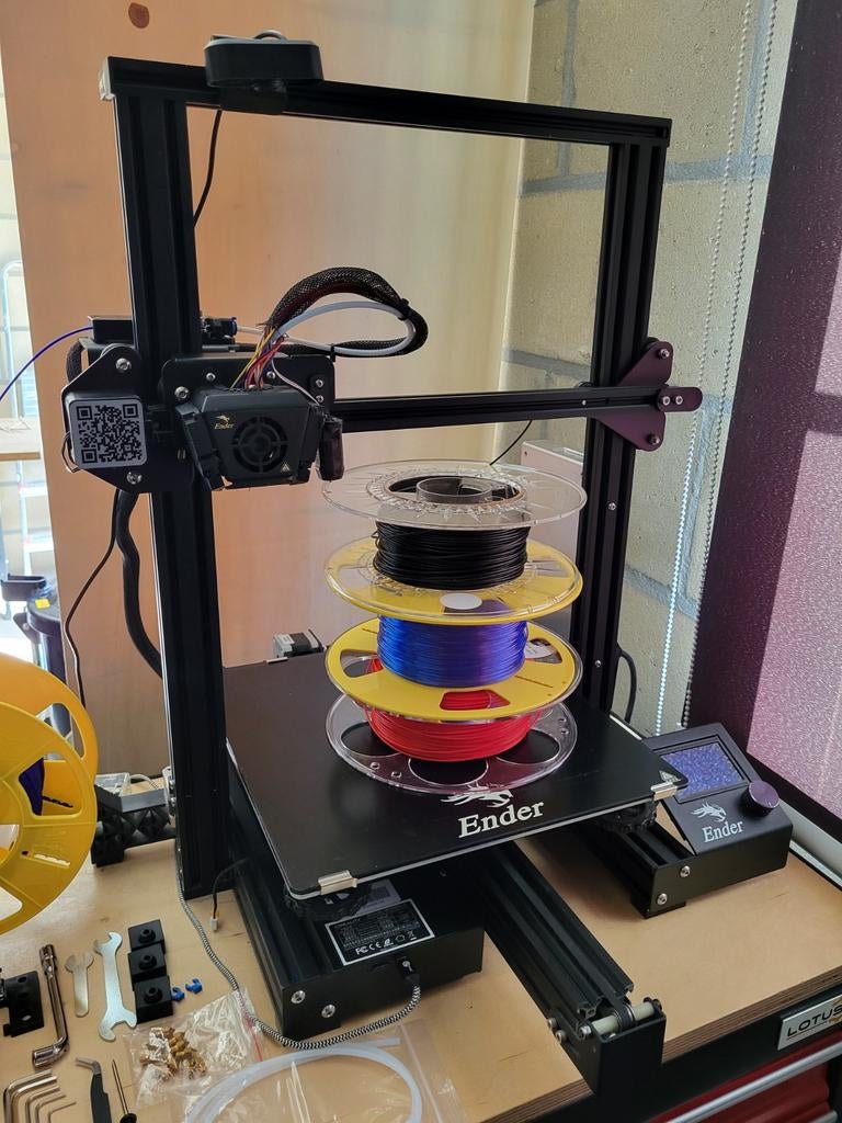 Creality Ender 3 Max 3D-printer, Computers en Software, 3D Printers, Ophalen, Gebruikt, Filament, Creality