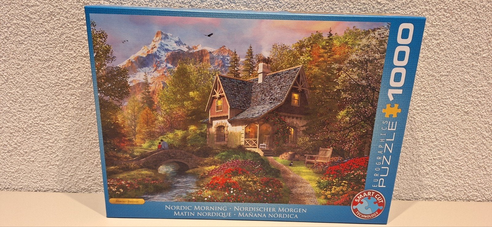 Eurographics Legpuzzel Nordic Morning 1000 stukjes, Ophalen of Verzenden, 500 t/m 1500 stukjes, Zo goed als nieuw, Legpuzzel