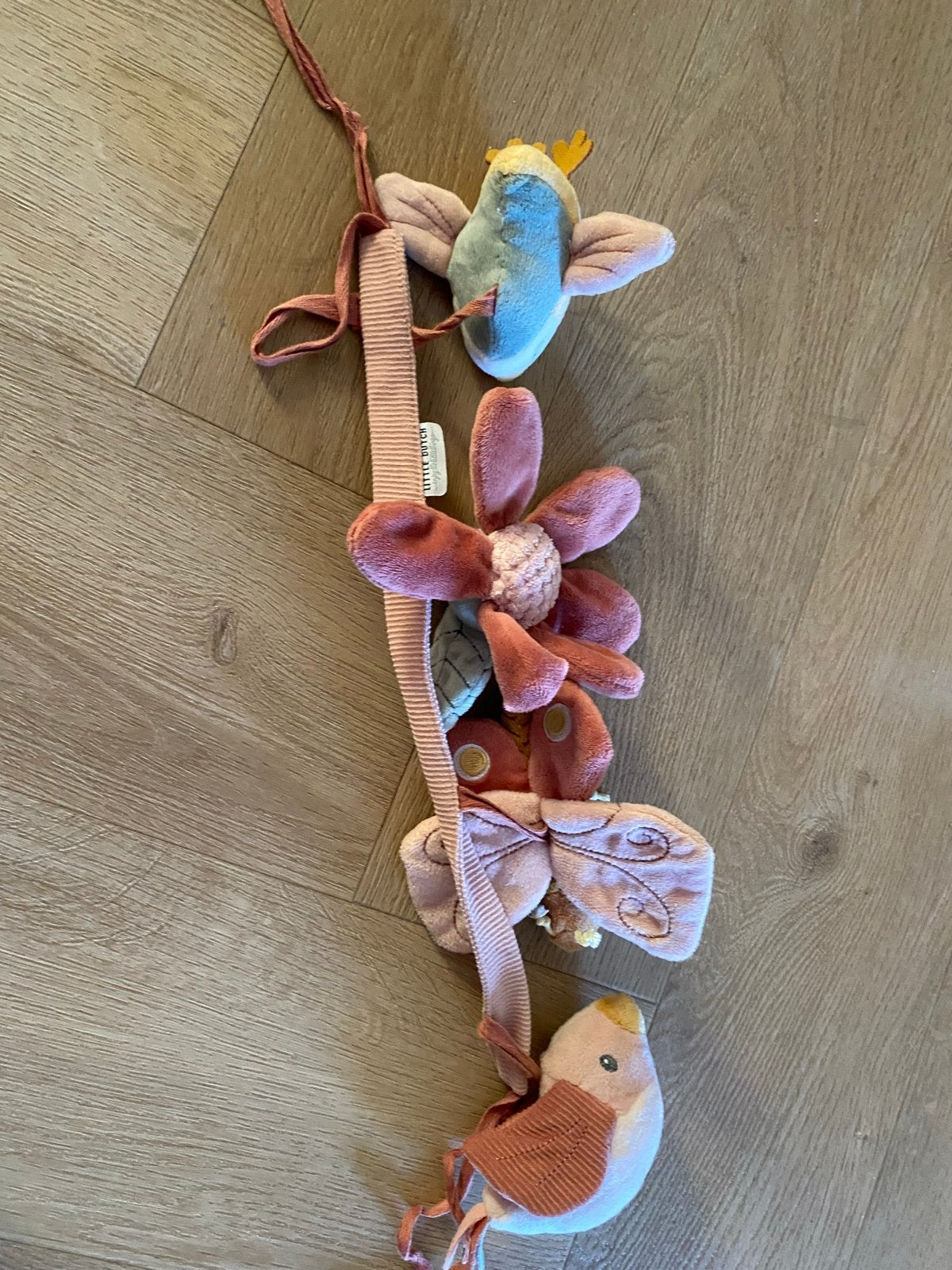 Little Dutch wagenspanner met vogeltjes en bloemen, Ophalen of Verzenden, Zo goed als nieuw, Mobiel