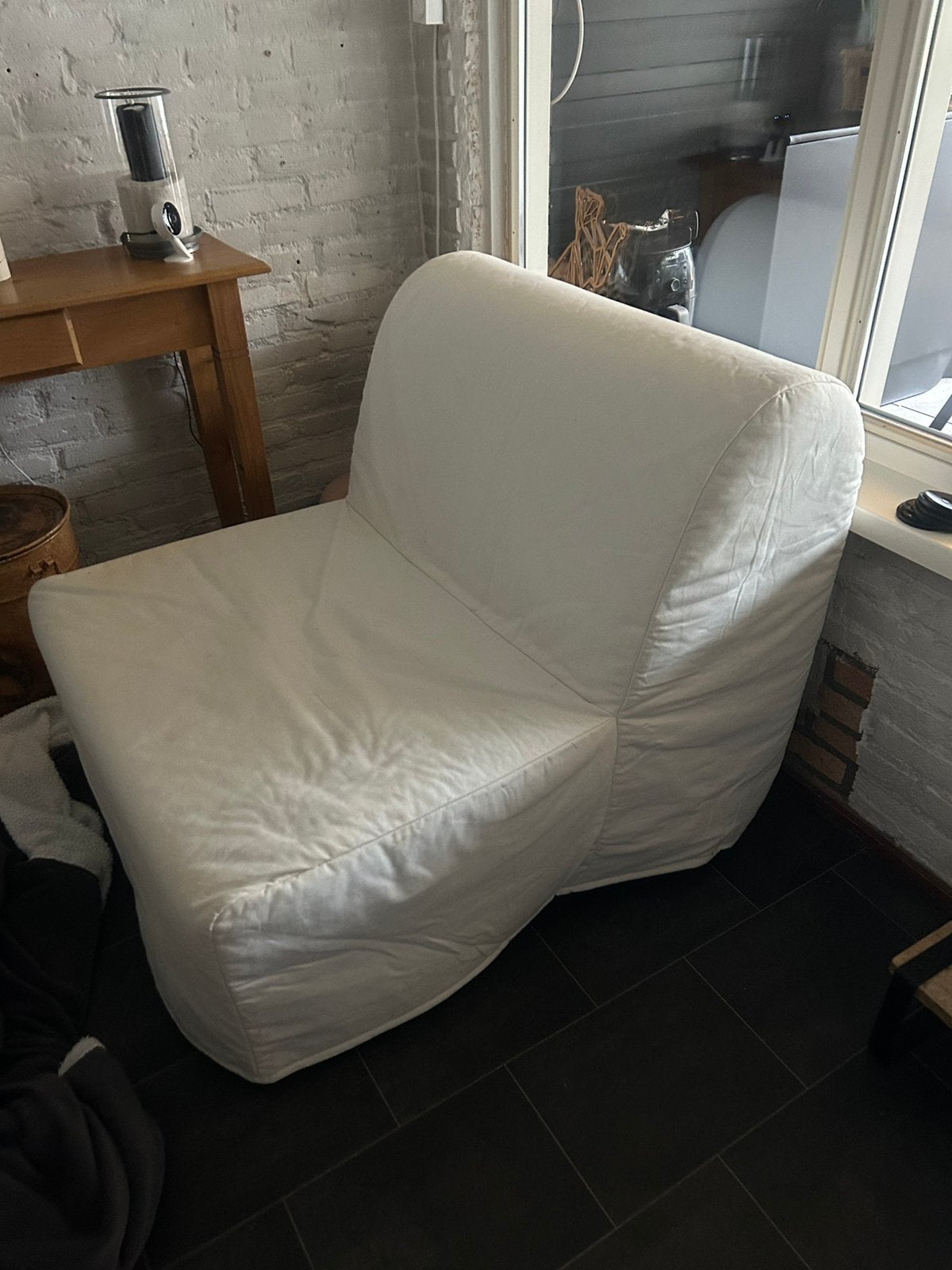 Slaapfauteuil ikea, Ophalen, Zo goed als nieuw, Eenpersoons, 90 cm