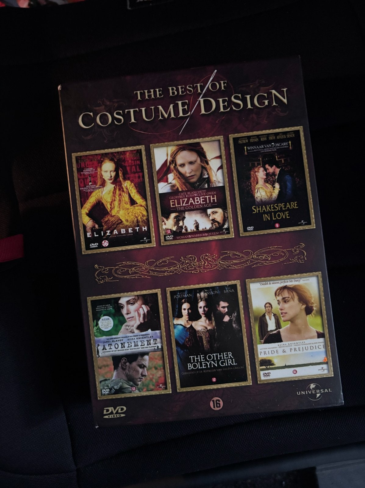 The Best of Costume/Design DVD Boxset (6 films), Ophalen, Vanaf 16 jaar, Historisch of Kostuumdrama, Nederlands