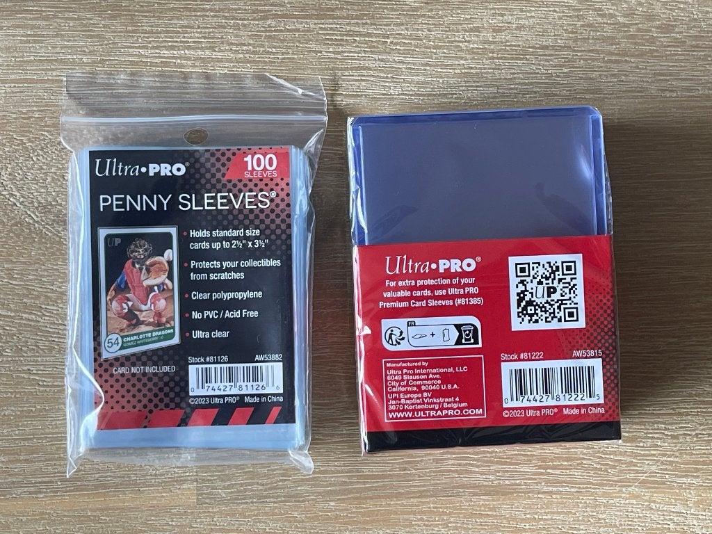 1x Ultra Pro Penny Sleeves + 1x Ultra Pro Toploaders, Hobby en Vrije tijd, Verzamelkaartspellen | Pokémon, Ophalen of Verzenden